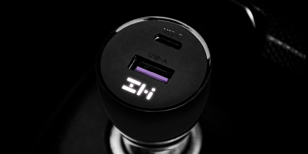 Автомобильное зарядное устройство ZMI Car Charger 45W (AP721)