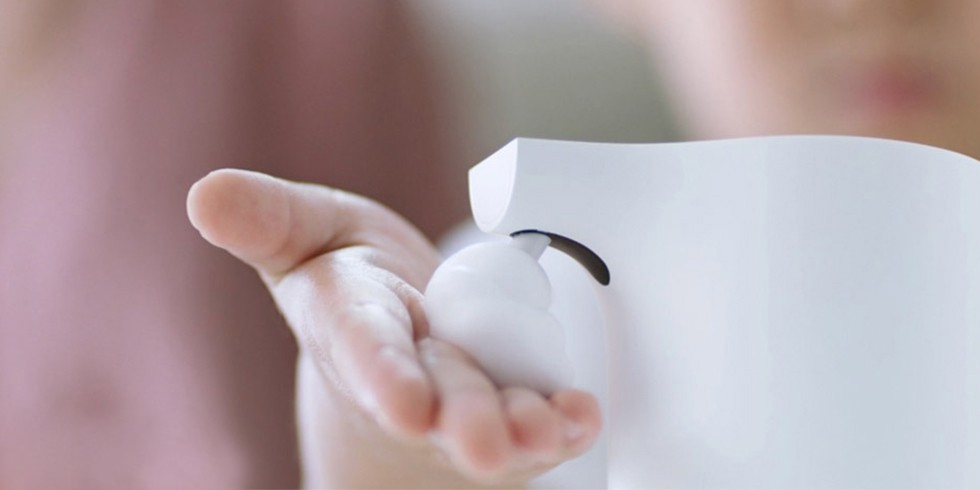 Бесконтактный дозатор (диспенсер) для жидкого мыла Xiaomi Mijia Automatic Foam Soap Dispenser