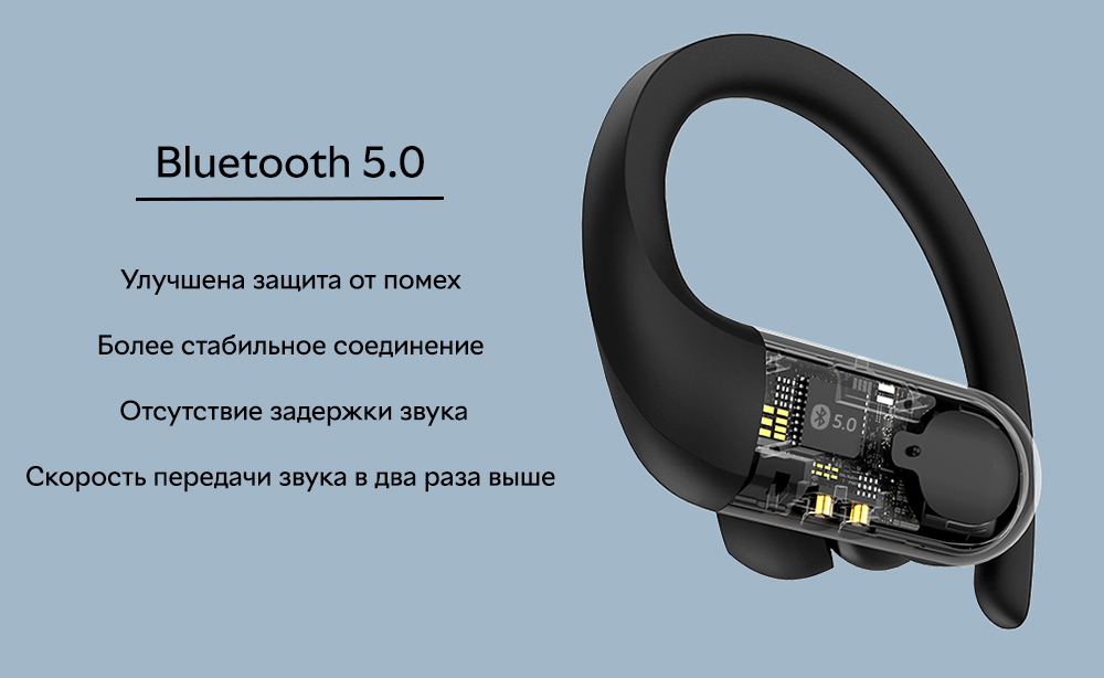 Беспроводные Bluetooth наушники QCY T6