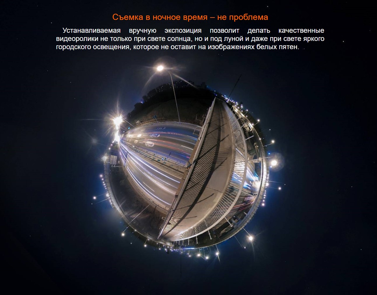 Сферическая экшен камера Xiaomi MiJia 360 Sphere Panoramic Camera