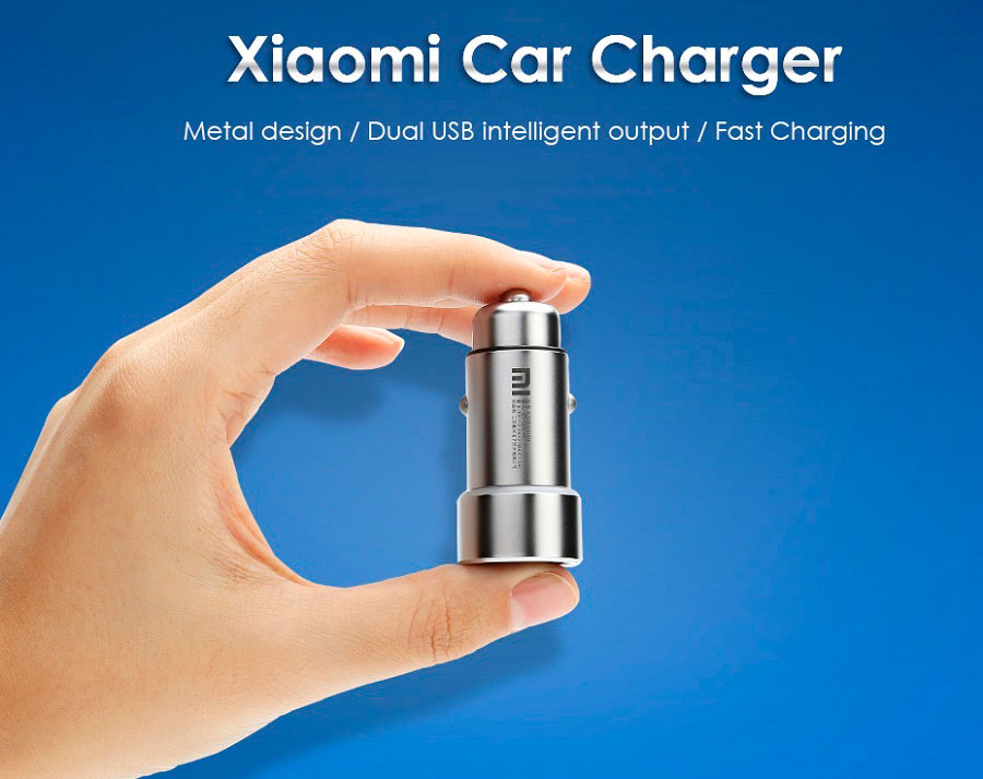 ÐÐ²Ñ‚Ð¾Ð¼Ð¾Ð±Ð¸Ð»ÑŒÐ½Ð¾Ðµ Ð·Ð°Ñ€ÑÐ´Ð½Ð¾Ðµ ÑƒÑÑ‚Ñ€Ð¾Ð¹ÑÑ‚Ð²Ð¾ Xiaomi Mi Car Charger Dual USB